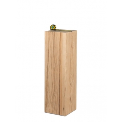 Eiken houten sokkels | massief houten zuilen | uitstekende kwaliteit