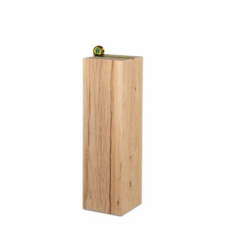 Eiken houten sokkels | massief houten zuilen | uitstekende kwaliteit