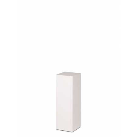 MDF witte sokkels | plantenzuilen | zuilen wit MDF zijdeglans