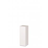 MDF witte sokkels | plantenzuilen | zuilen wit MDF zijdeglans