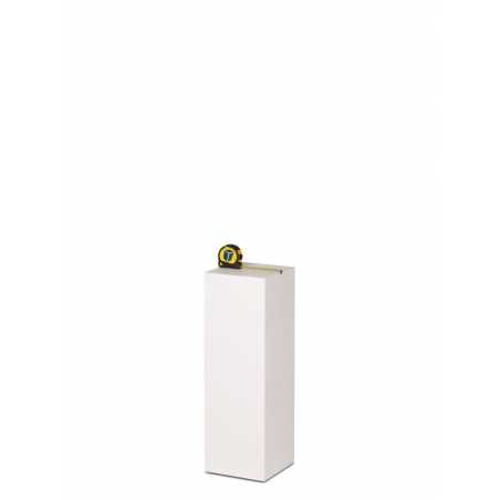 MDF witte sokkels | plantenzuilen | zuilen wit MDF zijdeglans