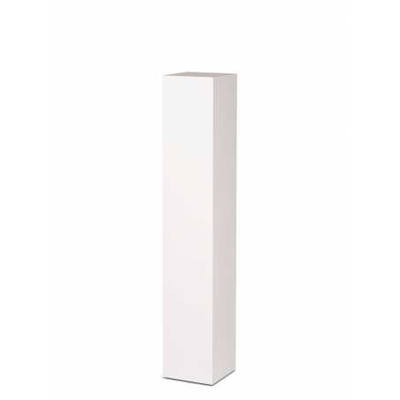 MDF witte sokkels | plantenzuilen | zuilen wit MDF zijdeglans