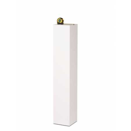 MDF witte sokkels | plantenzuilen | zuilen wit MDF zijdeglans