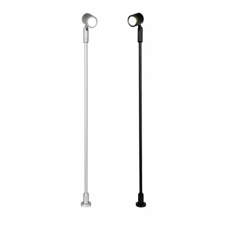 LED Lampe, Typ 1L, 382mm, 1W, Silber