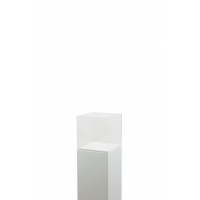 Plexiglas vitrinekap | plexiglas stolp | maquettekap op maat
