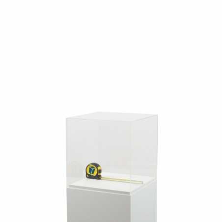 Plexiglas vitrinekap | plexiglas stolp | maquettekap op maat