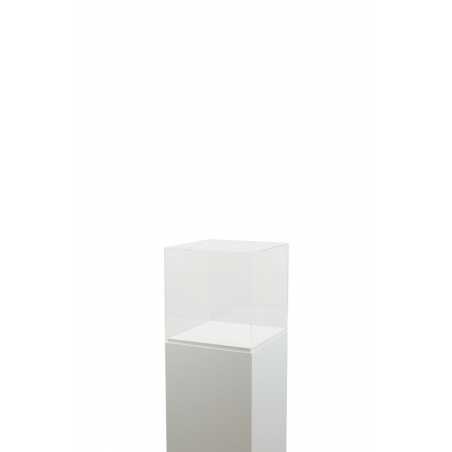 Plexiglas vitrinekap | plexiglas stolp | maquettekap op maat