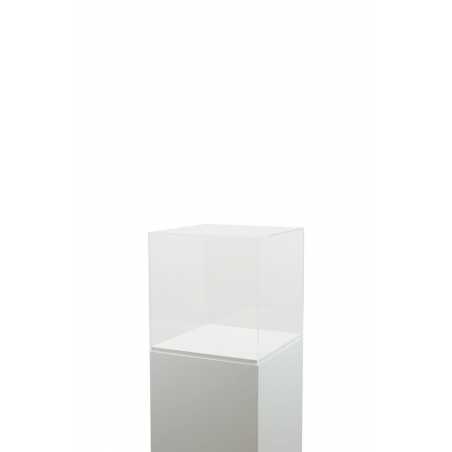 Plexiglas vitrinekap | plexiglas stolp | maquettekap op maat