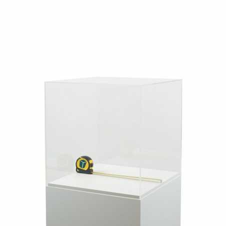 Plexiglas vitrinekap | plexiglas stolp | maquettekap op maat