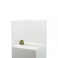 Plexiglas vitrinekap | plexiglas stolp | maquettekap op maat