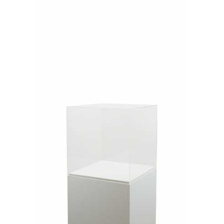 Plexiglas vitrinekap | plexiglas stolp | maquettekap op maat