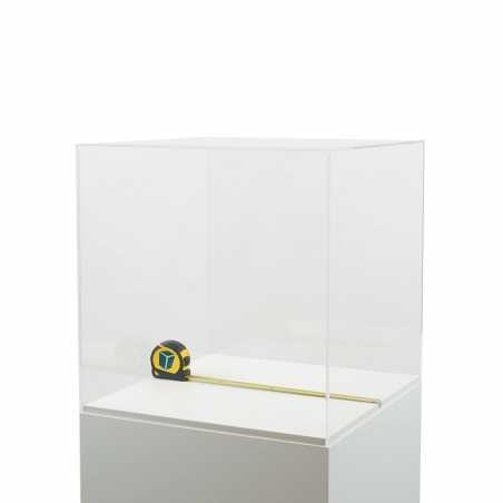 Plexiglas vitrinekap | plexiglas stolp | maquettekap op maat