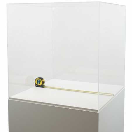 Plexiglas vitrinekap | plexiglas stolp | maquettekap op maat
