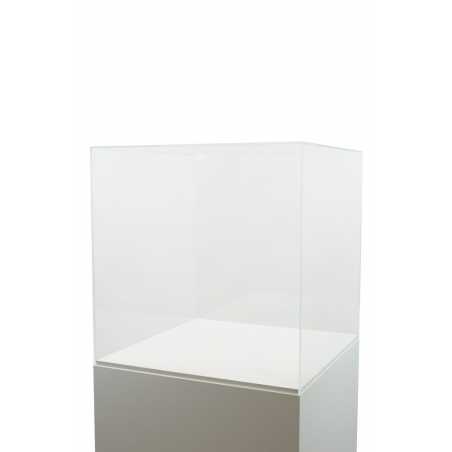 Plexiglas vitrinekap | plexiglas stolp | maquettekap op maat