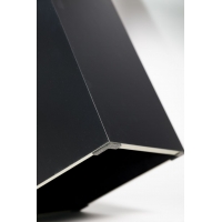 MDF zwarte hoogglans sokkels | zuilen zwart hoogglans MDF