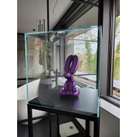 Glazen vitrinekap | glazen stolp voor op sokkel | museumvitrine