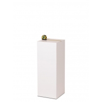 sokkels MDF blank overschilderbaar | zuilen MDF blank wit voorgegr