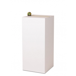 sokkels MDF blank overschilderbaar | zuilen MDF blank wit voorgegr