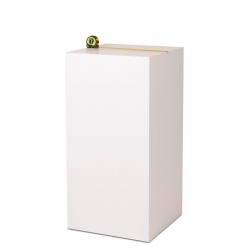 sokkels MDF blank overschilderbaar | zuilen MDF blank wit voorgegr