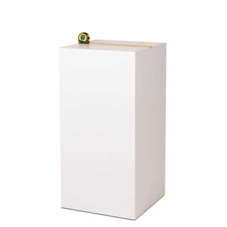 sokkels MDF blank overschilderbaar | zuilen MDF blank wit voorgegr