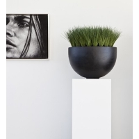 MDF witte sokkels | plantenzuilen | zuilen wit MDF zijdeglans