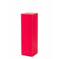 Plexiglas sokkels | zuilen  van plexiglas | ook op maat in kleur