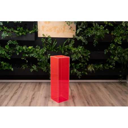 Plexiglas sokkels | zuilen  van plexiglas | ook op maat in kleur