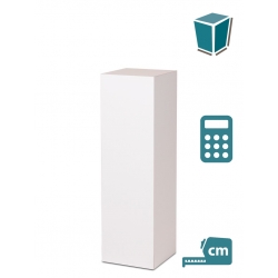 sokkels MDF blank overschilderbaar | zuilen MDF blank wit voorgegr