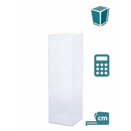Plexiglas sokkels | zuilen  van plexiglas | ook op maat in kleur