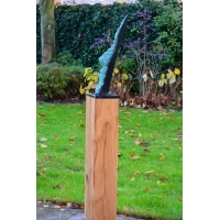 Eiken houten sokkels | massief houten zuilen | uitstekende kwaliteit