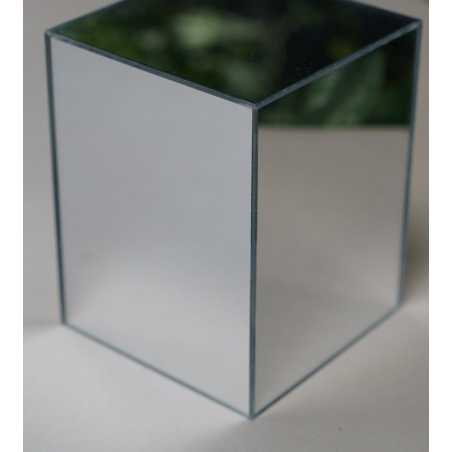 spiegel sokkel (plexiglas), 30 x 30 x 100 cm (lxbxh)