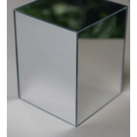spiegel sokkel (plexiglas), 30 x 30 x 100 cm (lxbxh)