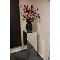 spiegel sokkel (glas), 40 x 40 x 100 cm (lxbxh)