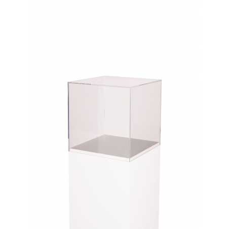 B-KWALITEIT - plexiglas vitrinekap, 25 x 25 x 25 cm (LxBxH)