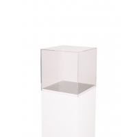 B-KWALITEIT - plexiglas vitrinekap, 25 x 25 x 25 cm (LxBxH)