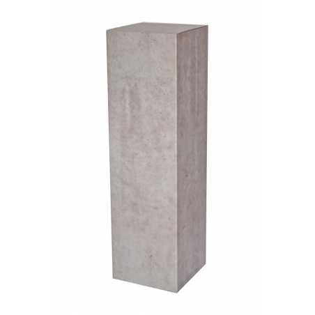 Dutch design sokkel Concrete | opvouwbaar | sterke kartonnen zuilen