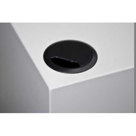 kabeldoorvoer 60 mm zwart (inclusief montage)