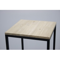 industriÃ«le stalen sokkel, 30 x 30 x 100 cm (lxbxh)
