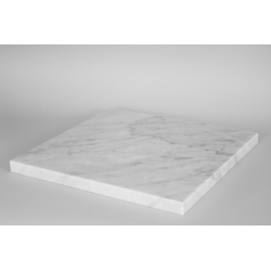 Top wit marmer (Carrara, 20mm), voor sokkel 40 x 40 cm
