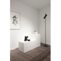 MDF witte sokkels | plantenzuilen | zuilen wit MDF zijdeglans