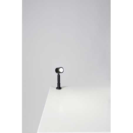 LED-Spot, Type 9 low model, 1W, 6000K, Silver (inclusief stroomkabel)