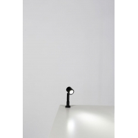 LED-Spot, Type 9 low model, 1W, 6000K, Silver (inclusief stroomkabel)