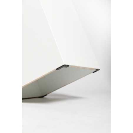 MDF witte sokkels | plantenzuilen | zuilen wit MDF zijdeglans