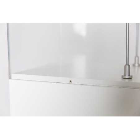 Plexiglas vitrinekap | plexiglas stolp | maquettekap op maat