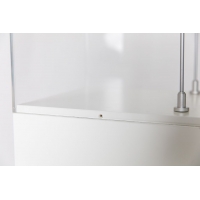 Plexiglas vitrinekap | plexiglas stolp | maquettekap op maat
