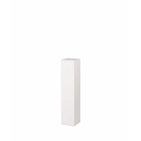 MDF witte sokkels | plantenzuilen | zuilen wit MDF zijdeglans