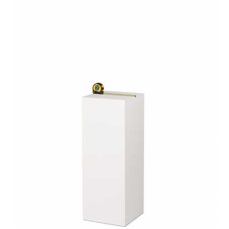 MDF witte sokkels | plantenzuilen | zuilen wit MDF zijdeglans