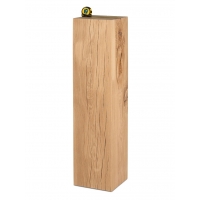 Eiken houten sokkels | massief houten zuilen | uitstekende kwaliteit