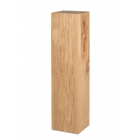 Eiken houten sokkels | massief houten zuilen | uitstekende kwaliteit