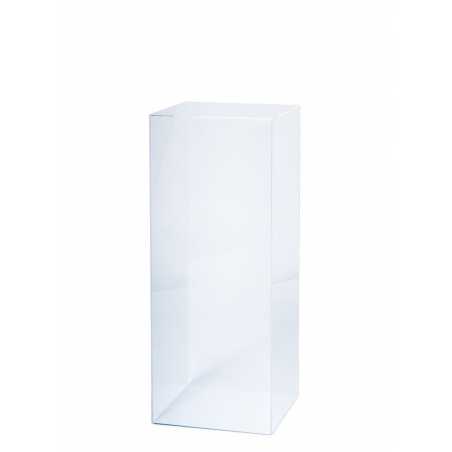 Plexiglas sokkels | zuilen  van plexiglas | ook op maat in kleur